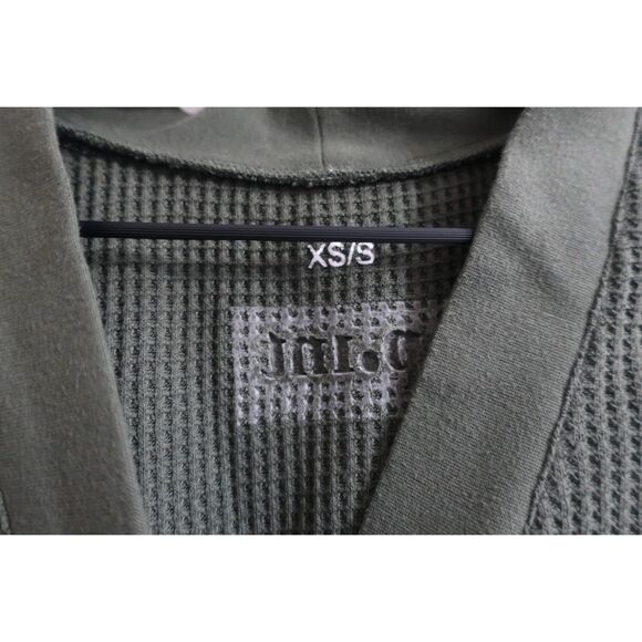 Point Collection Green Waffle V-neck Cardigan Small EUC - Picture 8 of 8